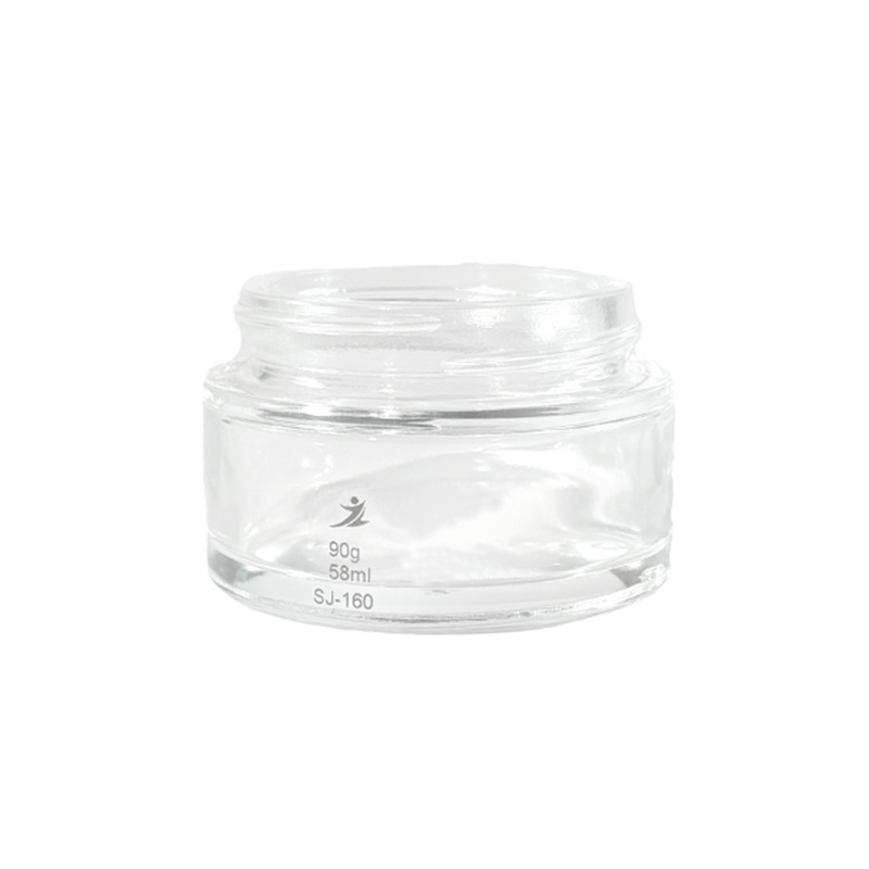 Hũ kem trong suốt 50ml, Chai đóng gói mỹ phẩm cao cấp