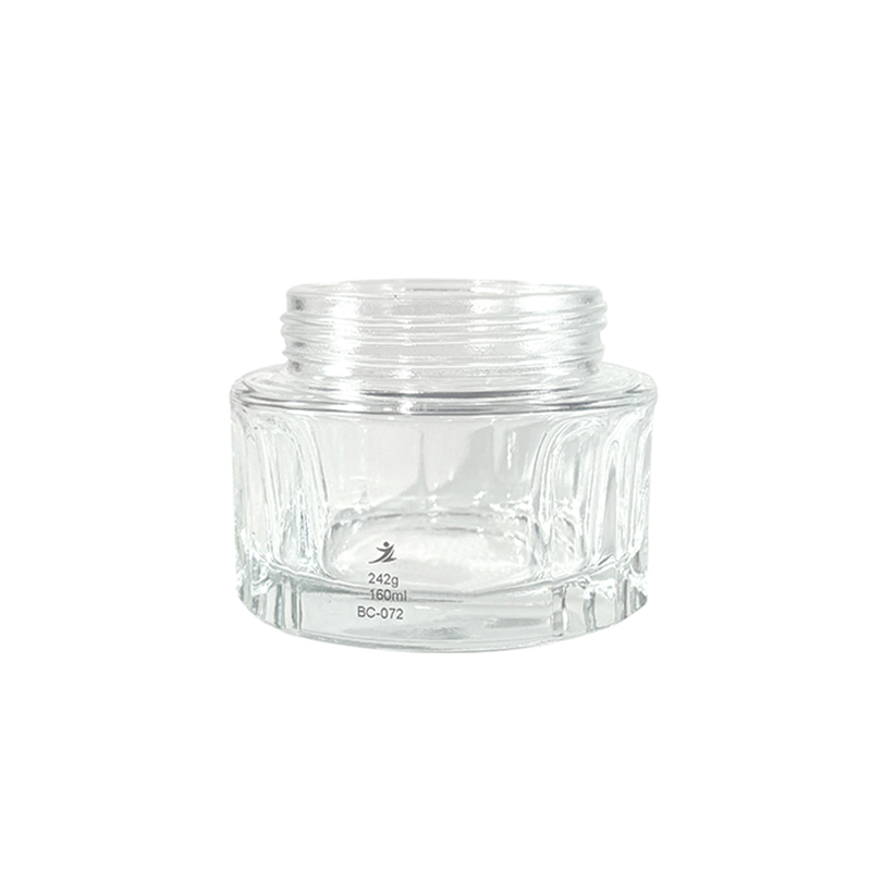 Hũ kem trong suốt 50ml, Chai đóng gói mỹ phẩm cao cấp