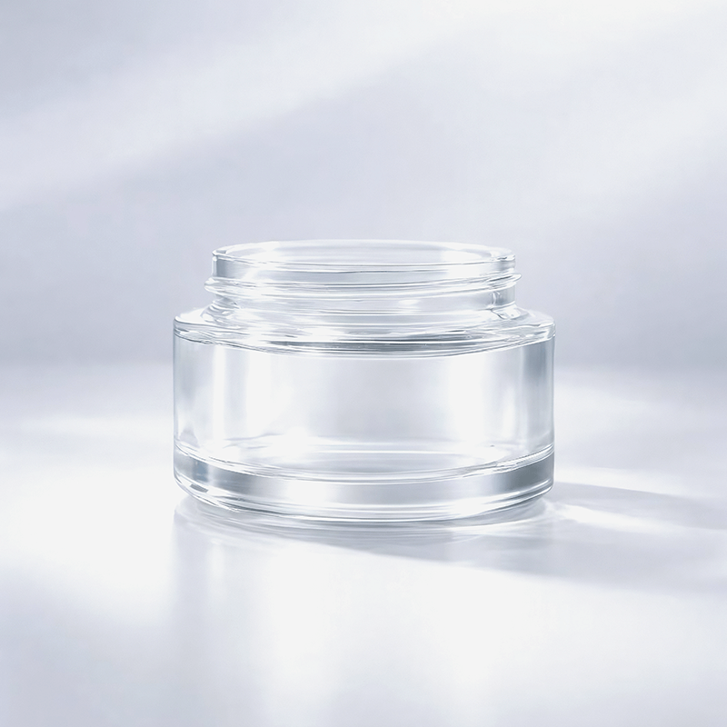 Hũ kem trong suốt 50ml, Chai đóng gói mỹ phẩm cao cấp